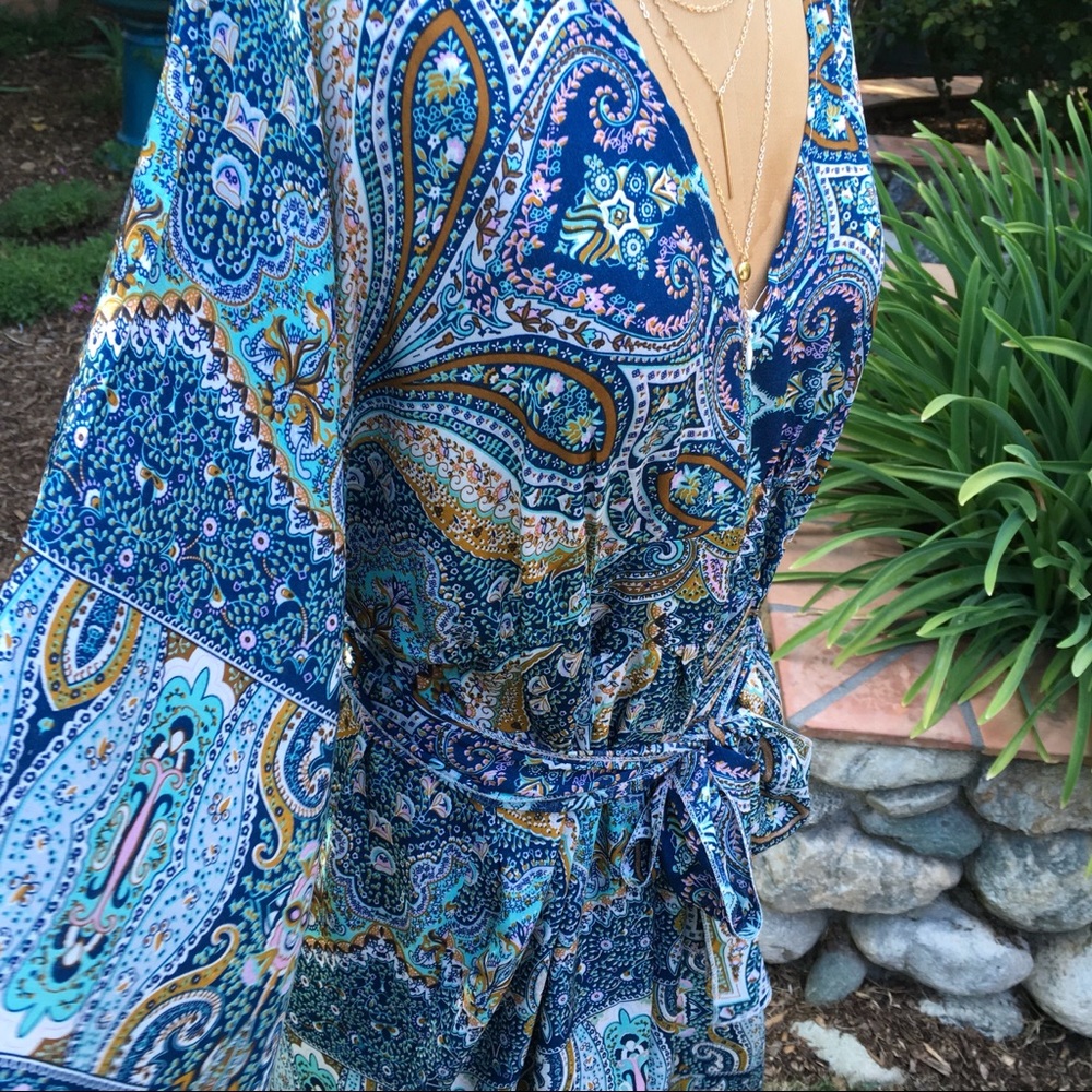Kimono Sleeve Mini Dress/Tunic - Picture 6 of 8